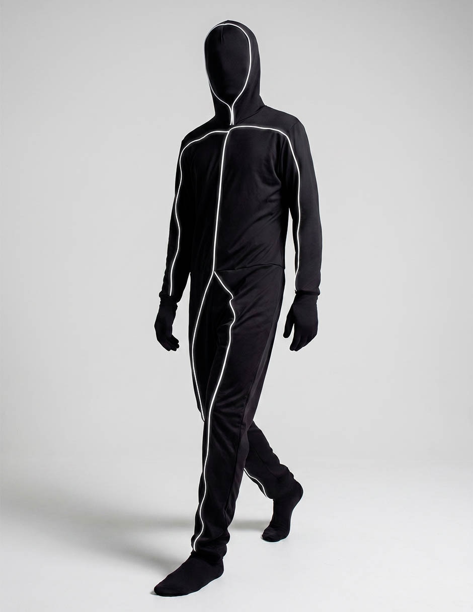 Disfraz Stick Figure con luz para Adulto 1