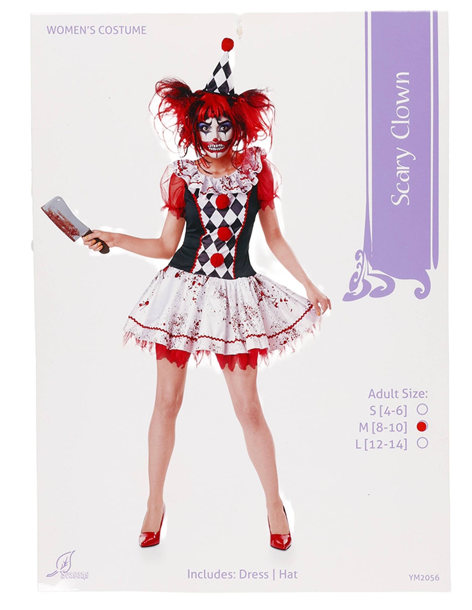 Disfraz De Payaso Para Mujer 1