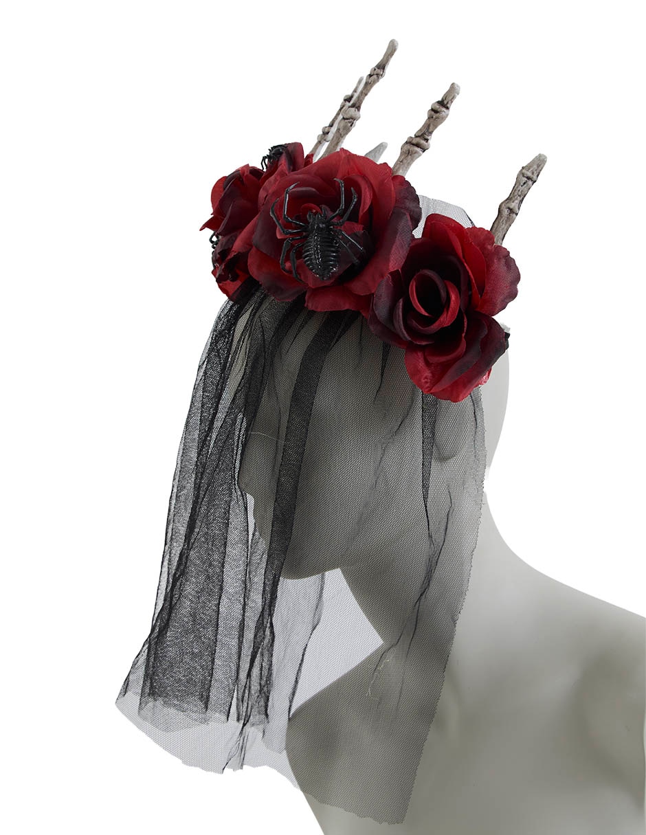 DIADEMA MANO CON FLORES 2