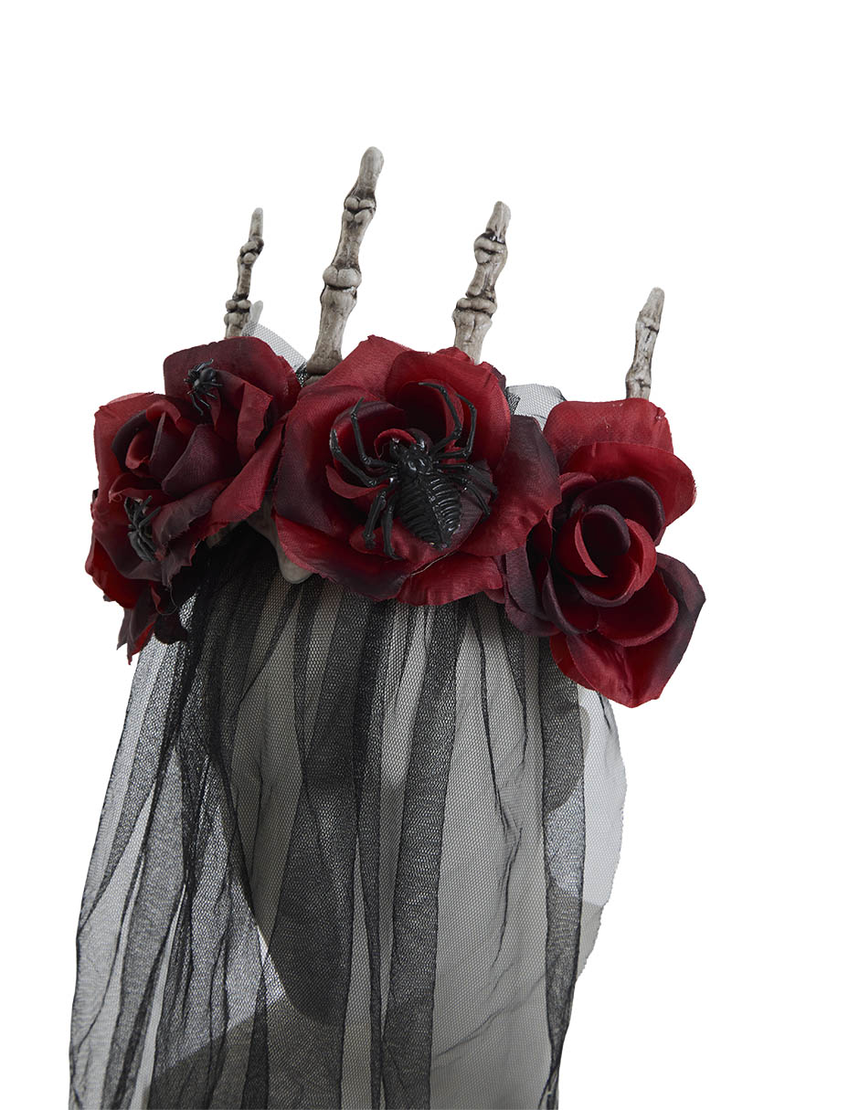DIADEMA MANO CON FLORES 3