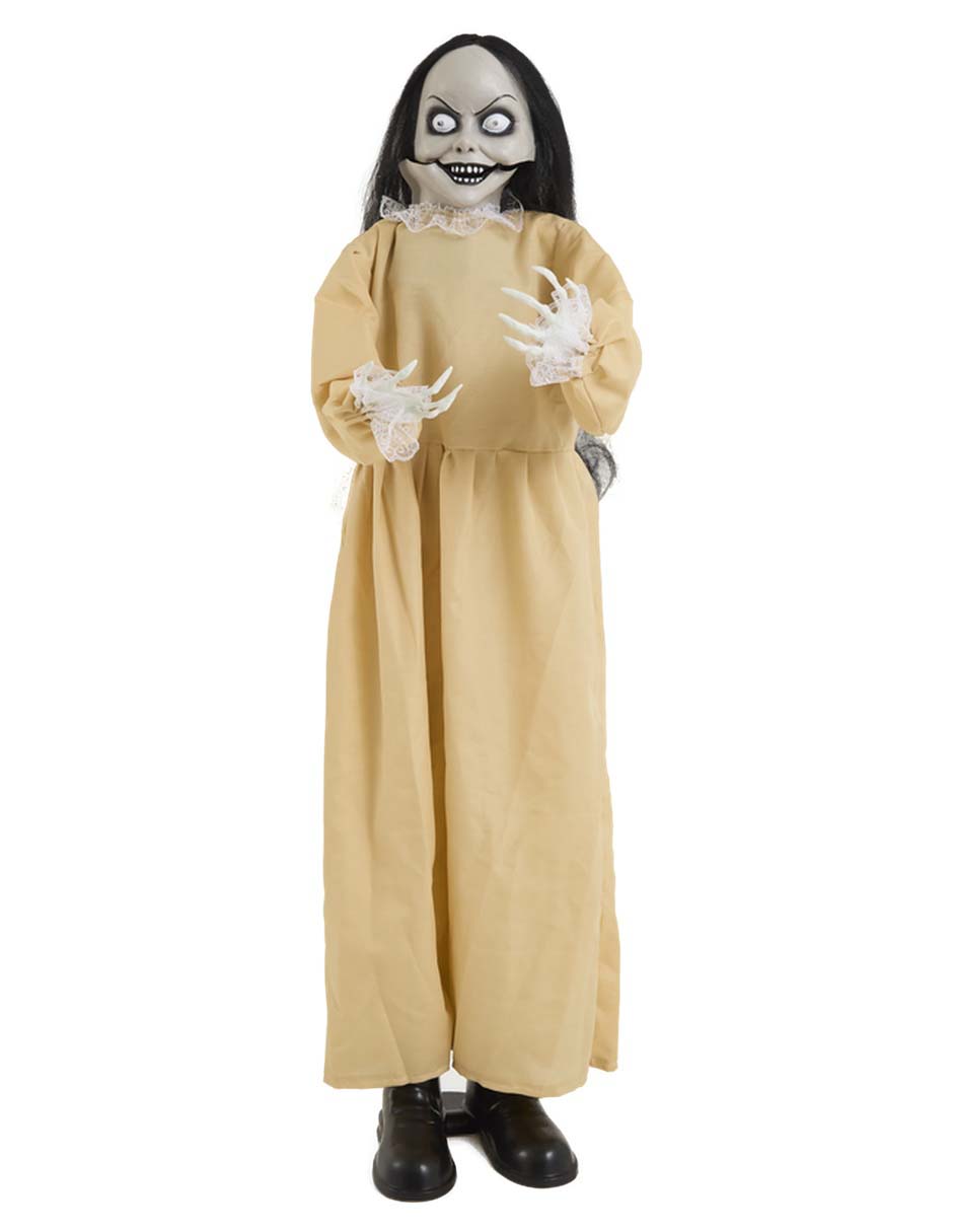 Figura decorativa de Halloween de niña Cementerium