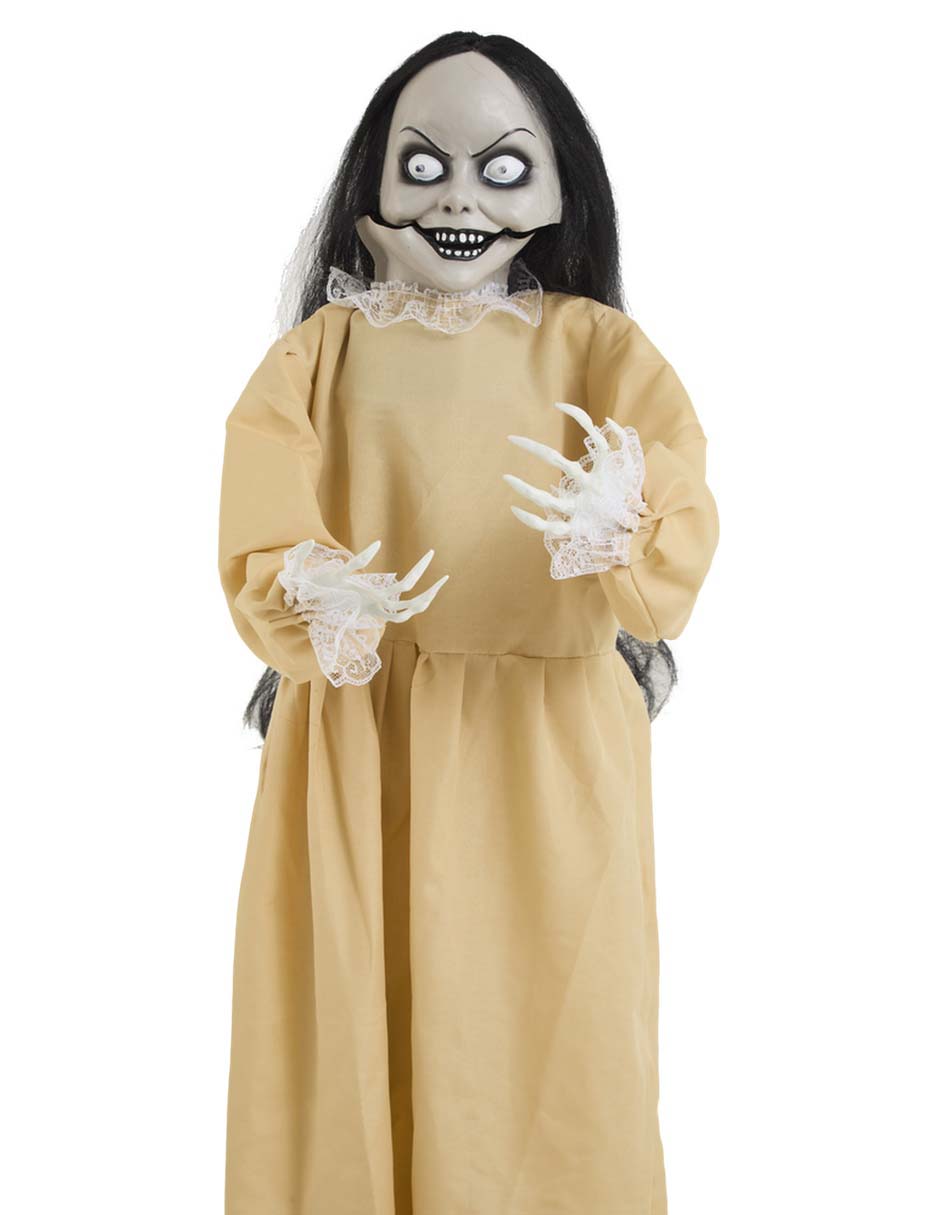 Figura decorativa de Halloween de niña Cementerium