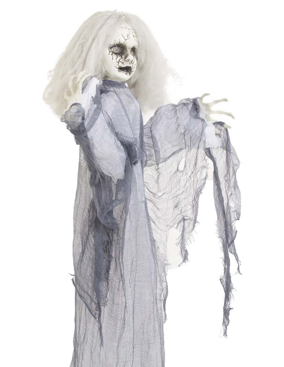 MUÑECA COLGANTE PELO BLANCO 4