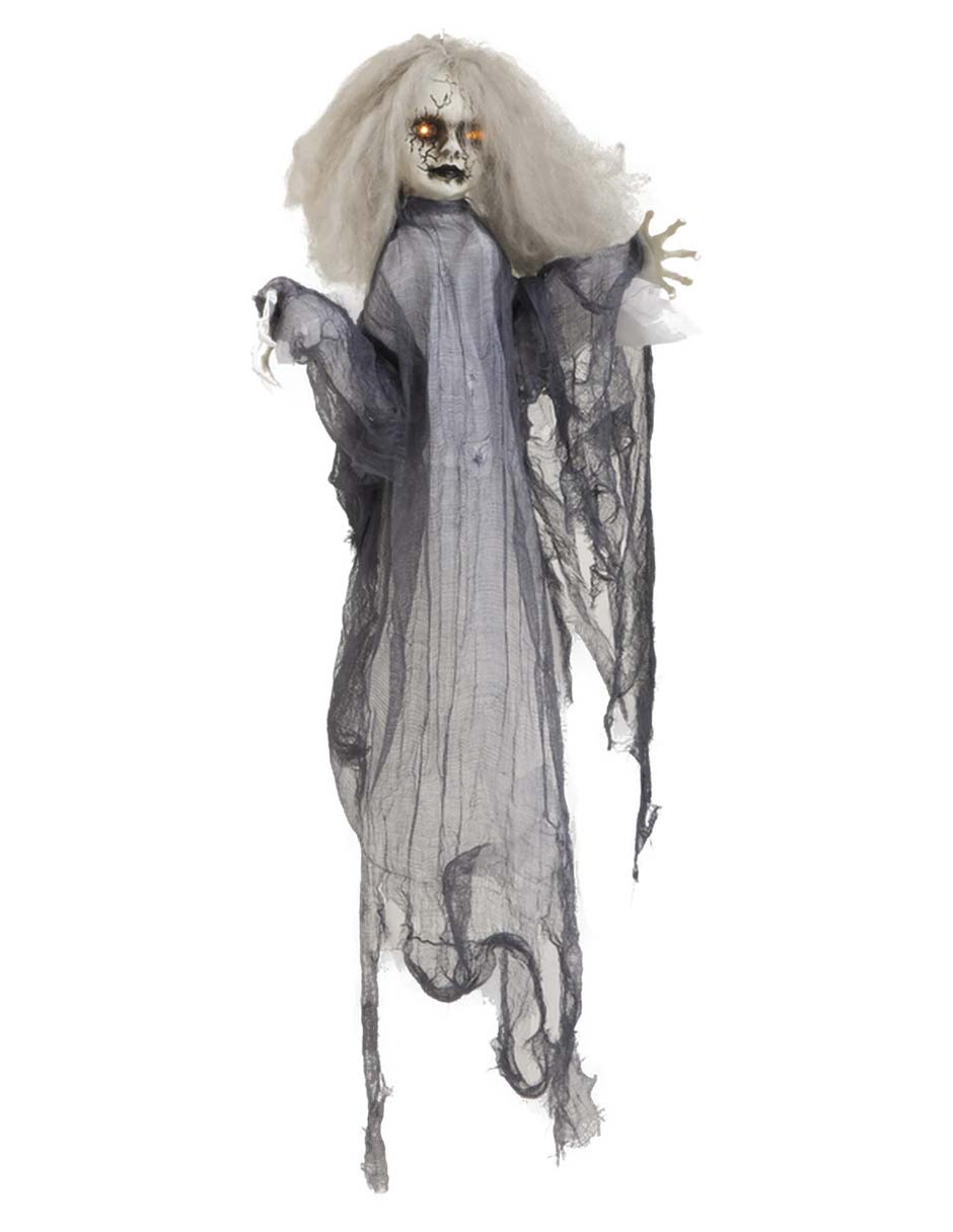 MUÑECA COLGANTE PELO BLANCO 6