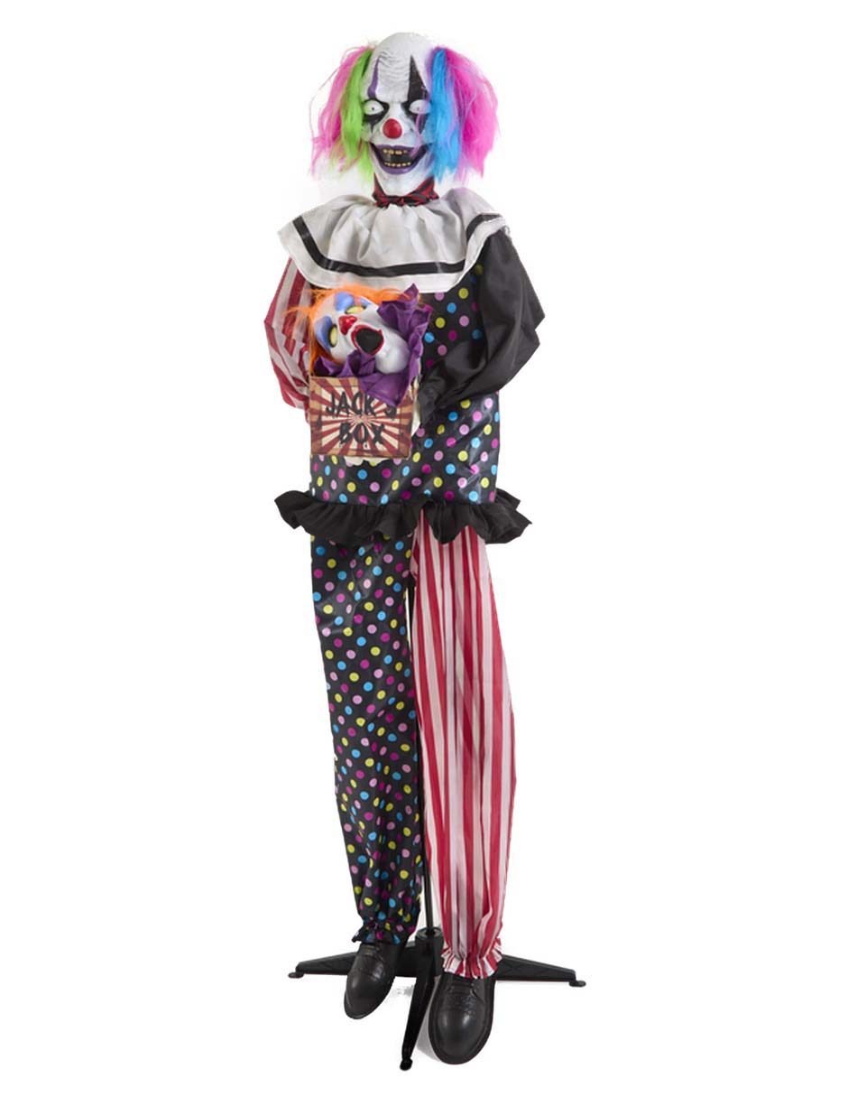 Figura decorativa de Halloween con forma de Payaso 1