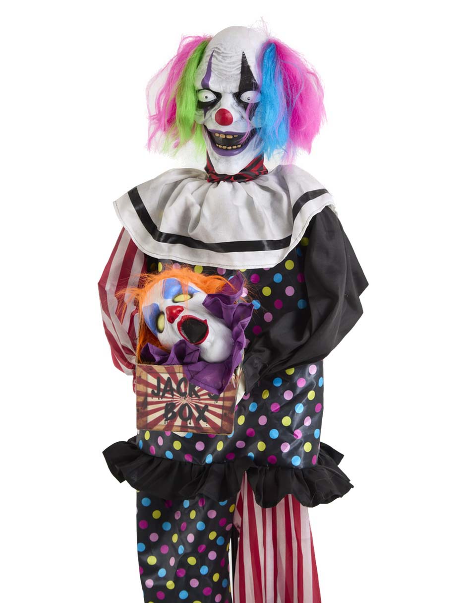 Figura decorativa de Halloween con forma de Payaso 2