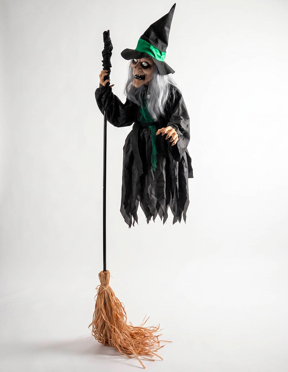 Figura decorativa de halloween de bruja 5