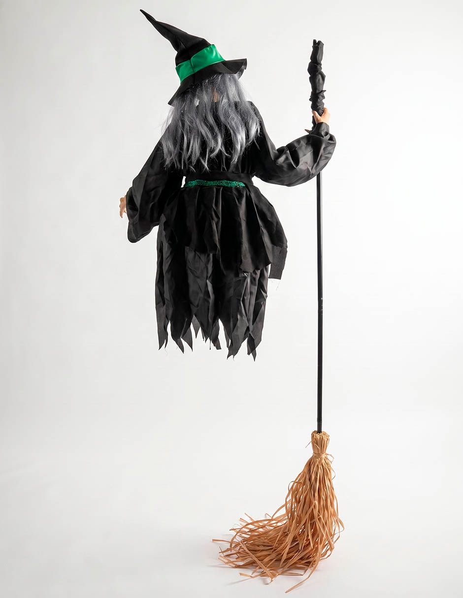 Figura decorativa de halloween de bruja 4