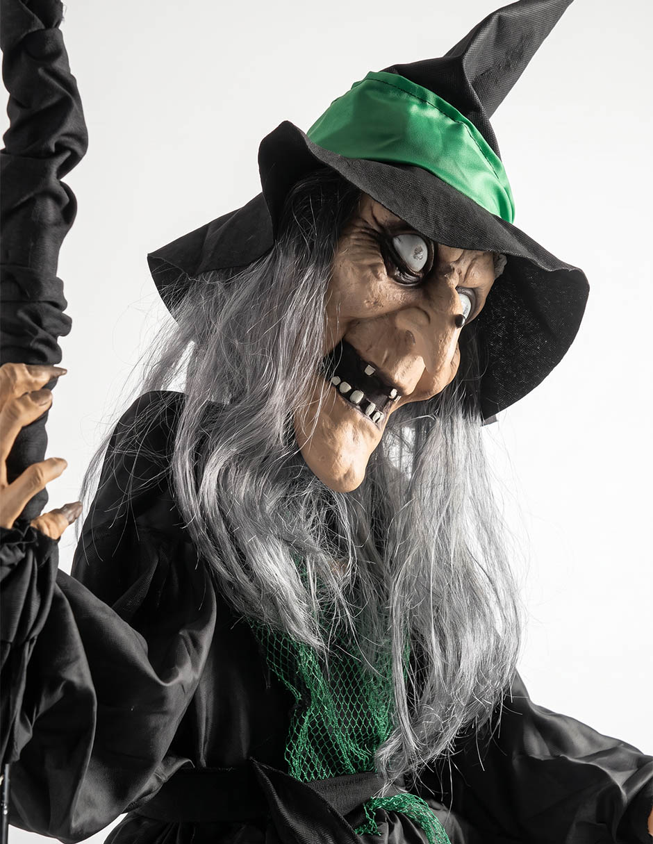 Figura decorativa de halloween de bruja 3