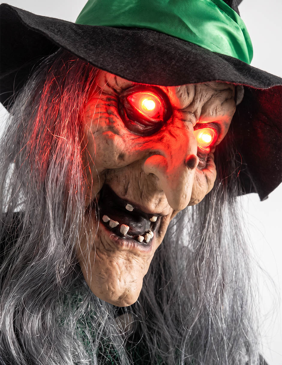Figura decorativa de halloween de bruja 2