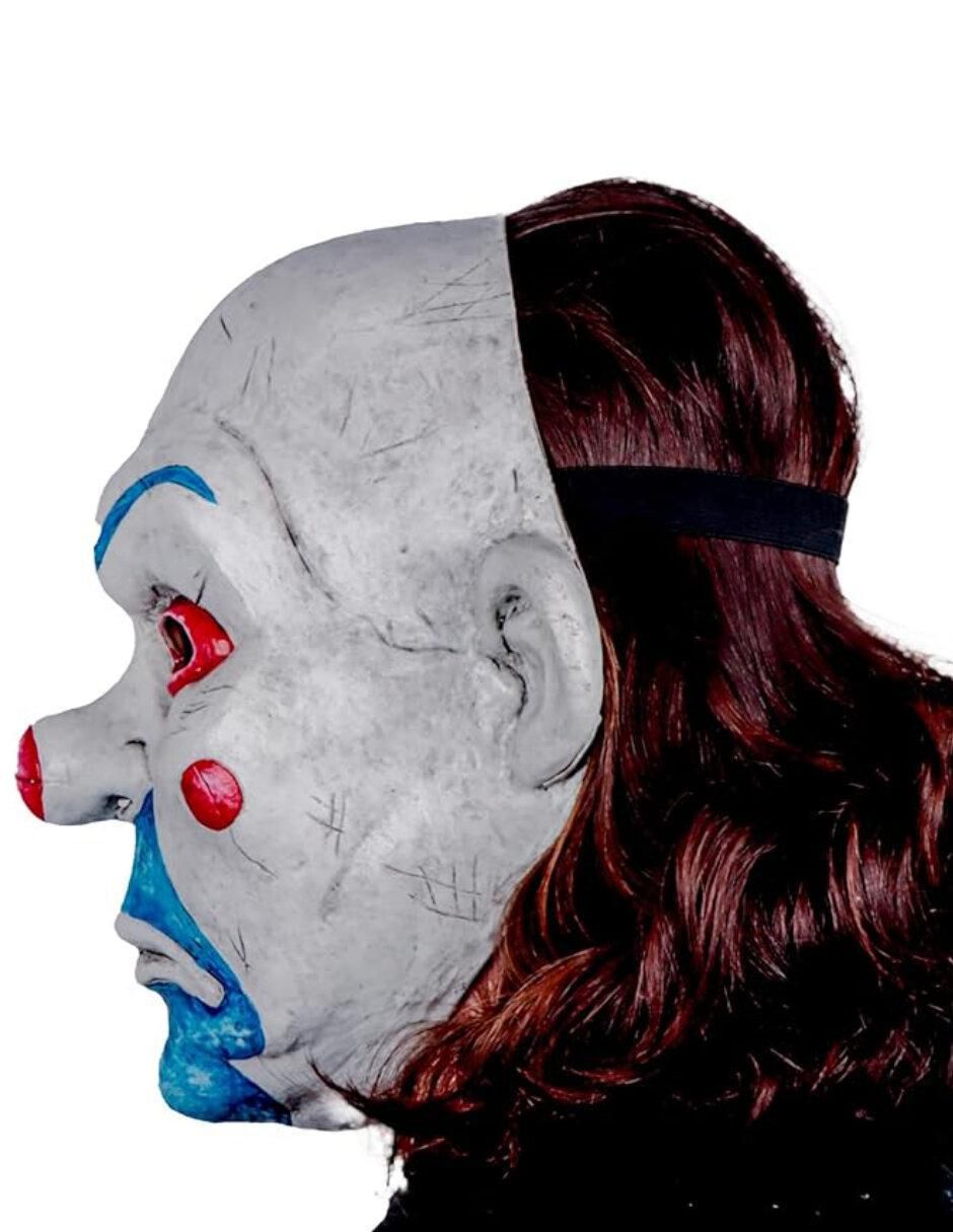 Máscara para disfraz de Joker-Clown The Dark Knight DC 3
