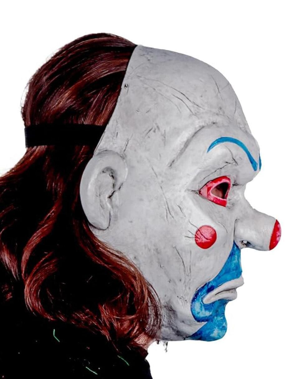 Máscara para disfraz de Joker-Clown The Dark Knight DC