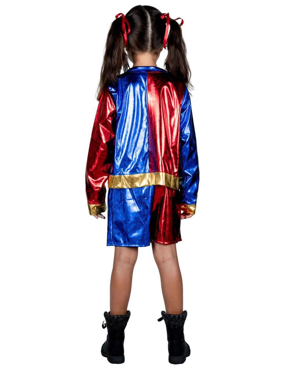 Disfraz Dc de Harley Quinn para niña 6