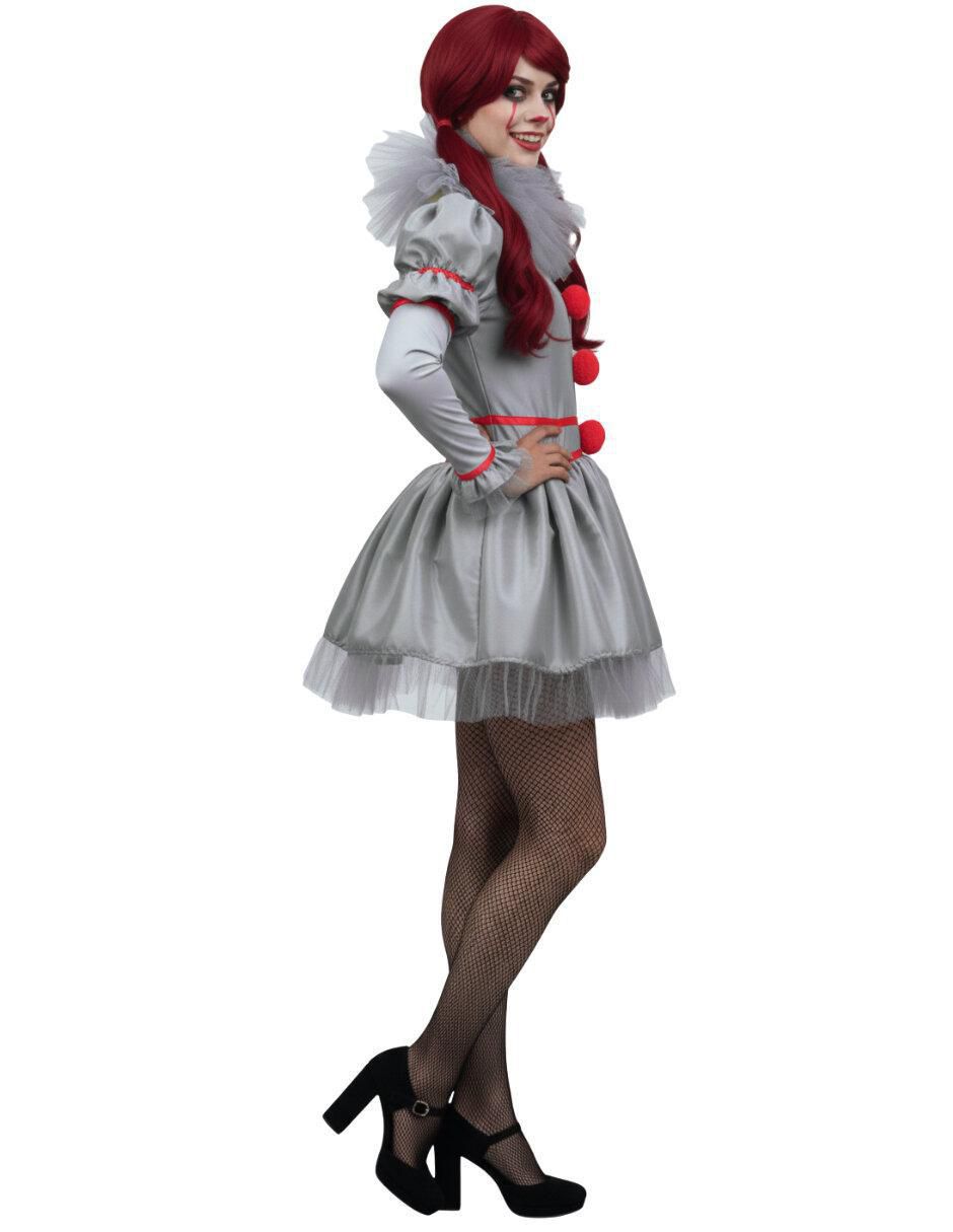 Disfraz de payaso pennywise para mujer