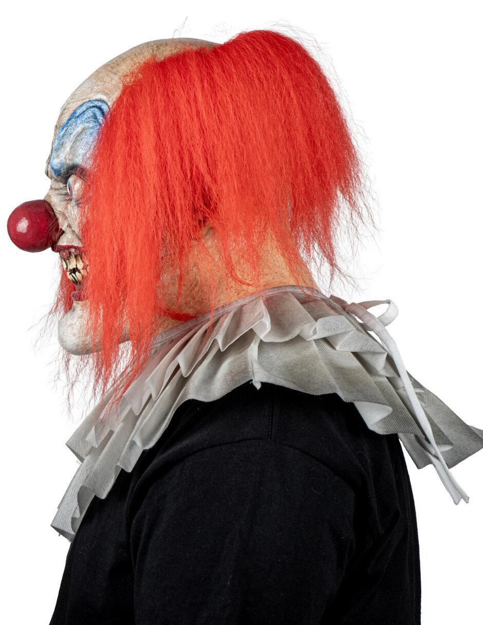 Máscara para disfraz de creppy clown smile 5