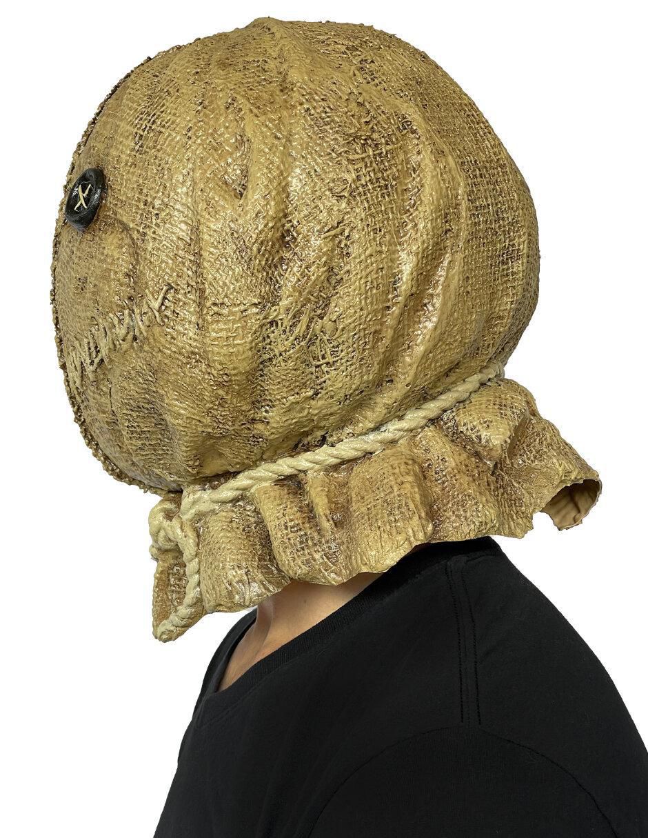 Máscara para disfraz de Sam Burlap Trick'r Treat Studios