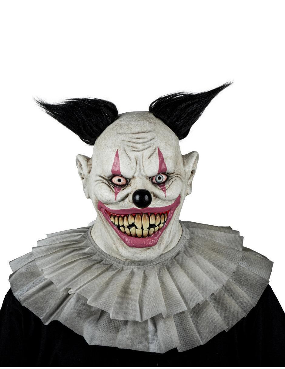 Máscara para disfraz de payaso diabólico toothy clowns Máscara para disfraz de payaso diabólico toothy clowns