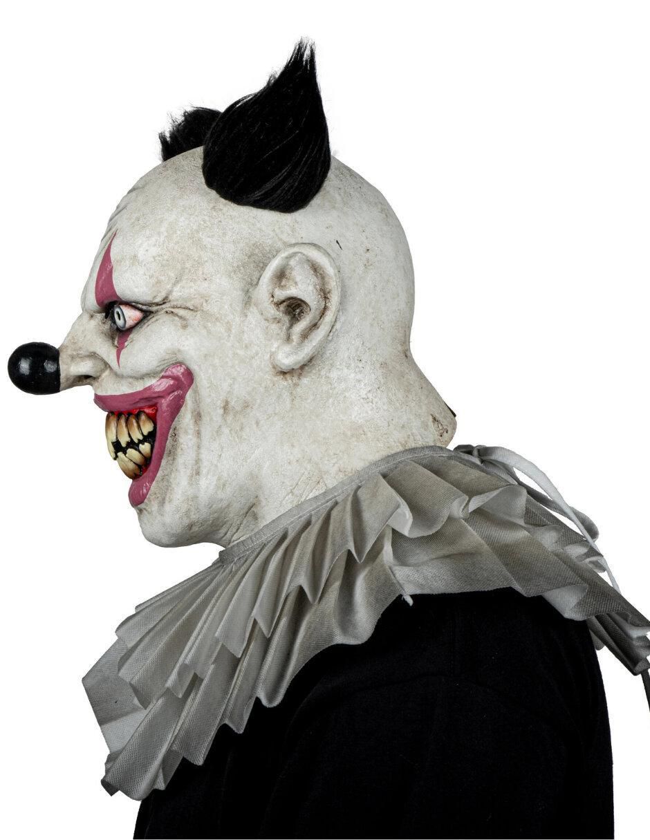 Máscara para disfraz de payaso diabólico toothy clowns 3
