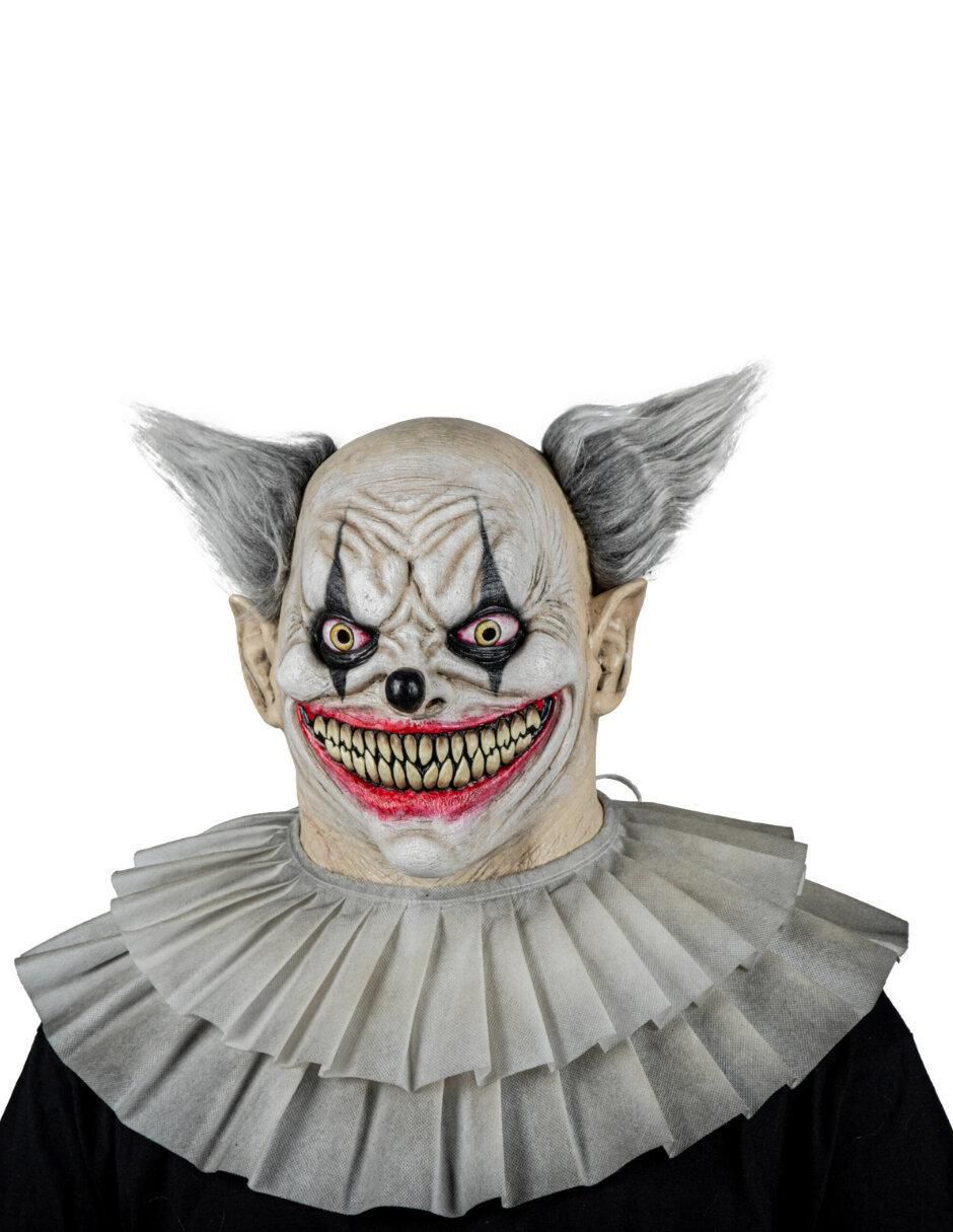 Máscara para disfraz de Payaso Sonriente Tenebroso Smile Clowns 1