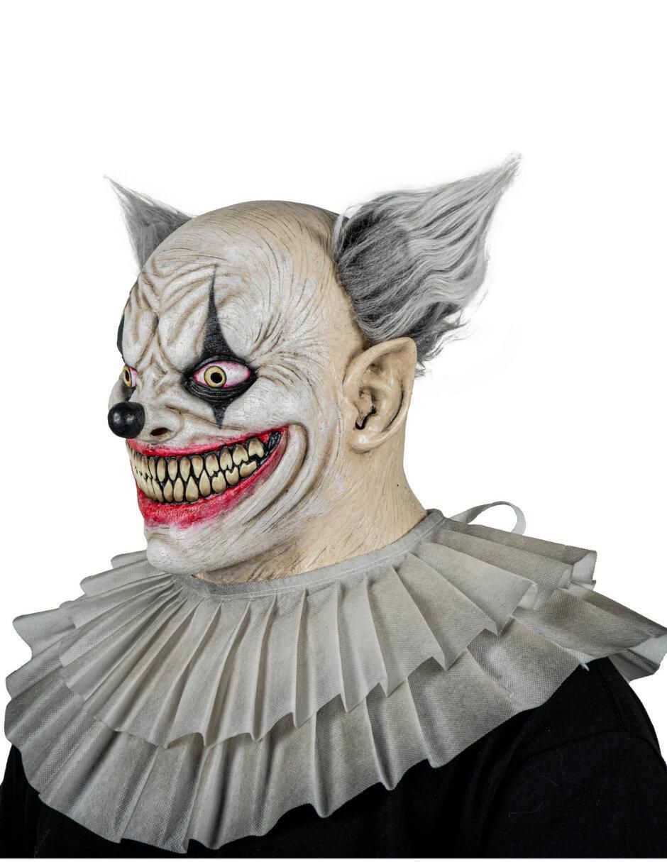 Máscara para disfraz de Payaso Sonriente Tenebroso Smile Clowns 4