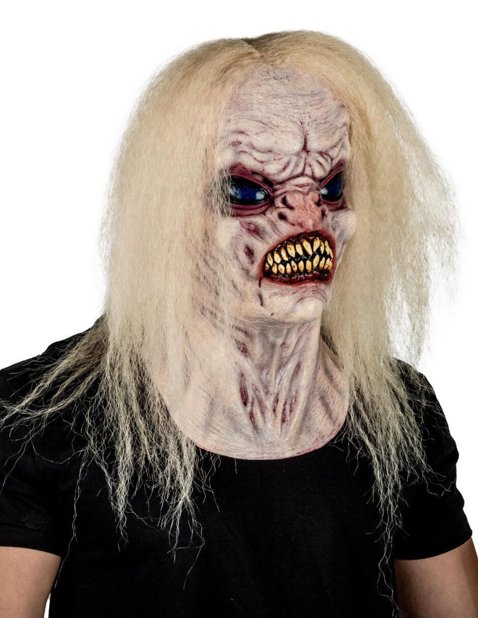 Máscara para disfraz de alien deforme diabólico terror del universo