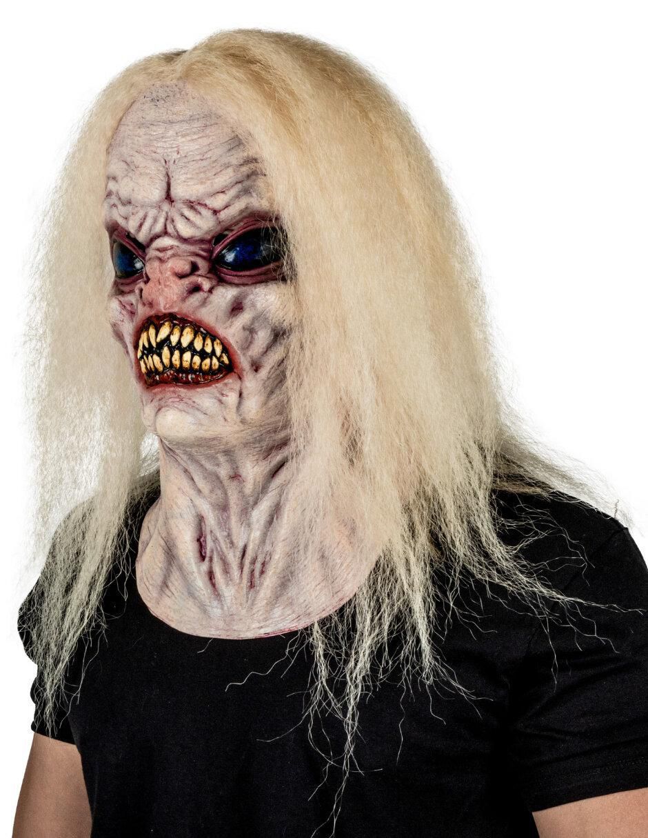 Máscara para disfraz de alien deforme diabólico terror del universo