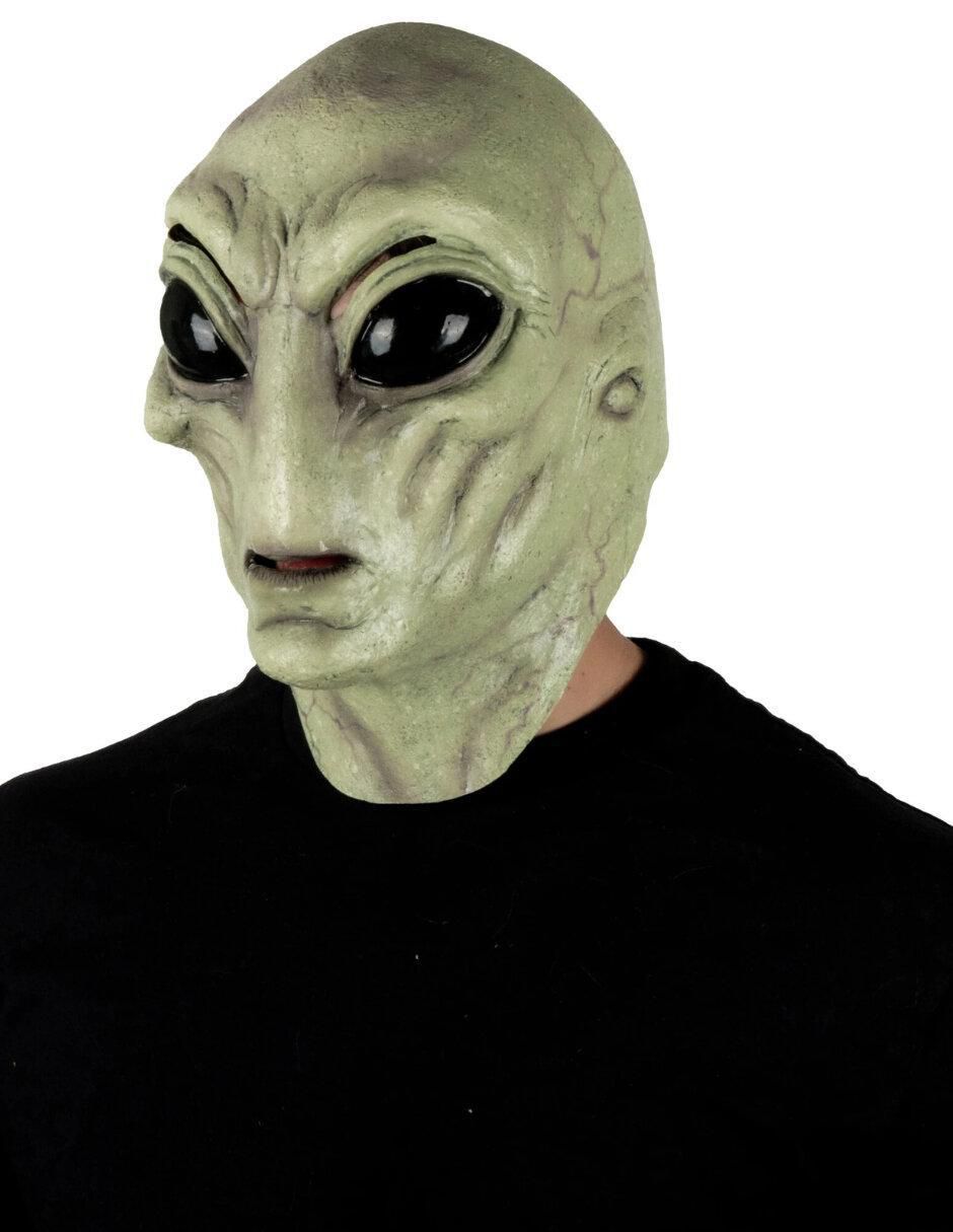 Máscara para disfraz de Alien Criatura del Espacio Terror Futurista Ghoulish Productions