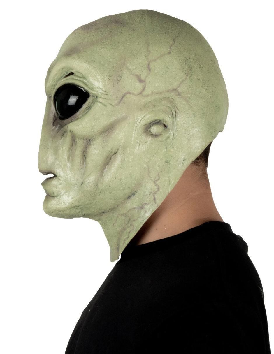 Máscara para disfraz de Alien Criatura del Espacio Terror Futurista Máscara para disfraz de Alien Criatura del Espacio Terror Futurista