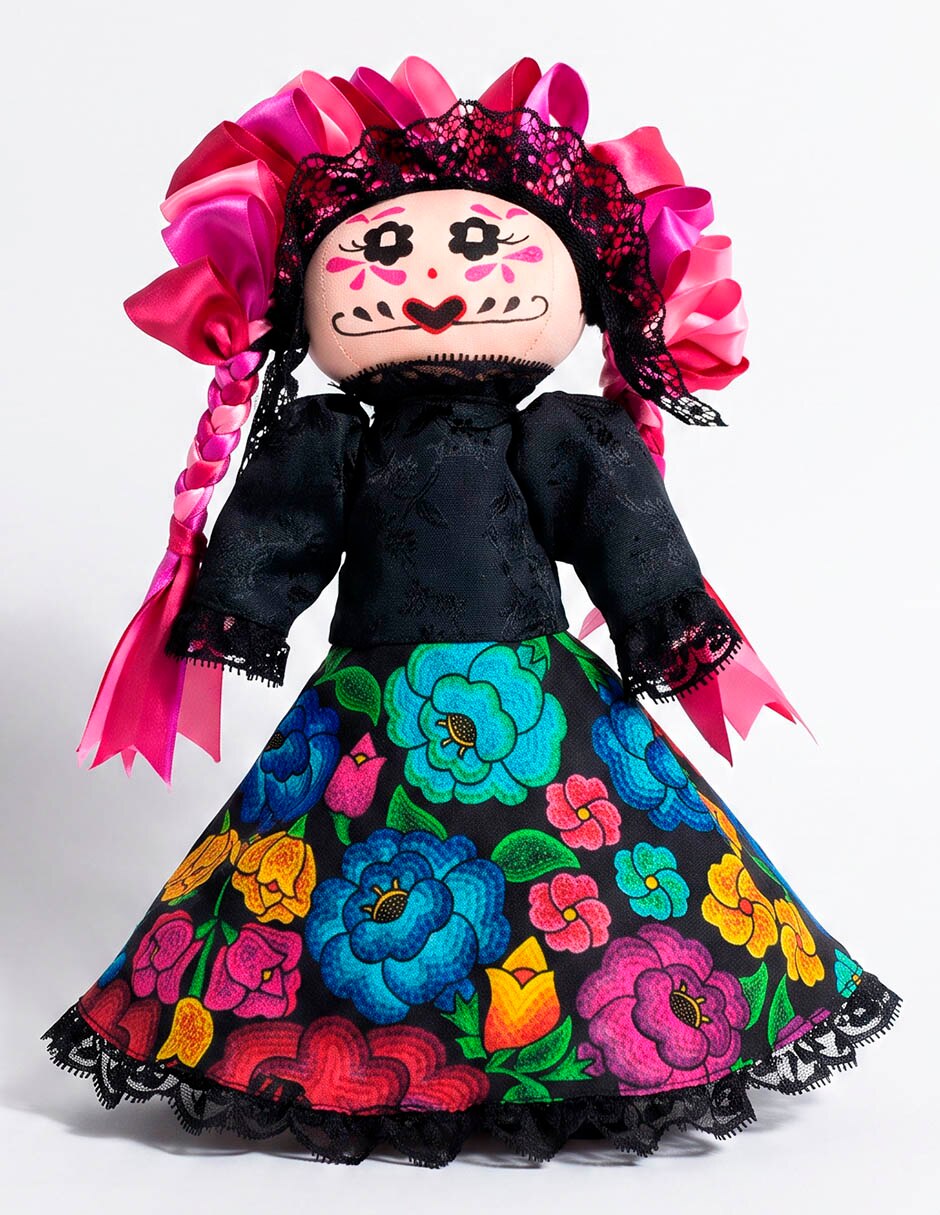 Figura decorativa día de muertos con forma de catrina Figura decorativa día de muertos con forma de catrina