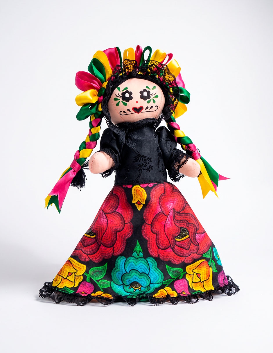 Figura decorativa Día de muertos con forma de catrina 1