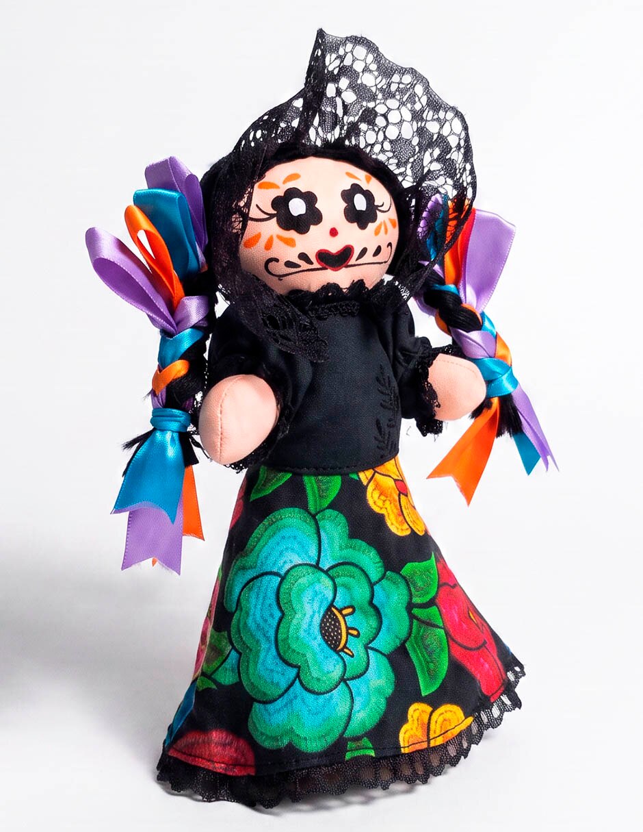 Figura decorativa Día de muertos con forma de catrina 2