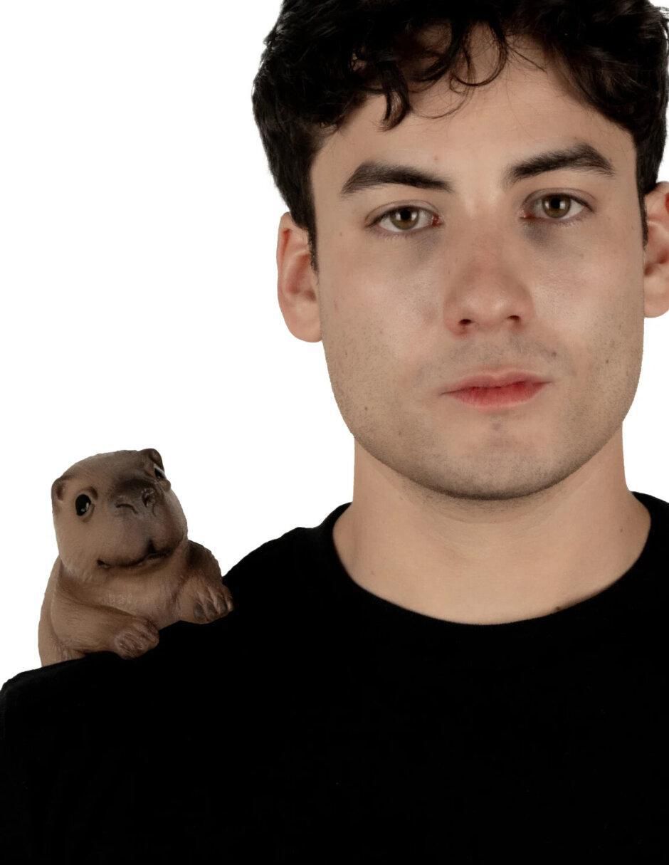 Shoulder Buddy para disfraz de capibara 6