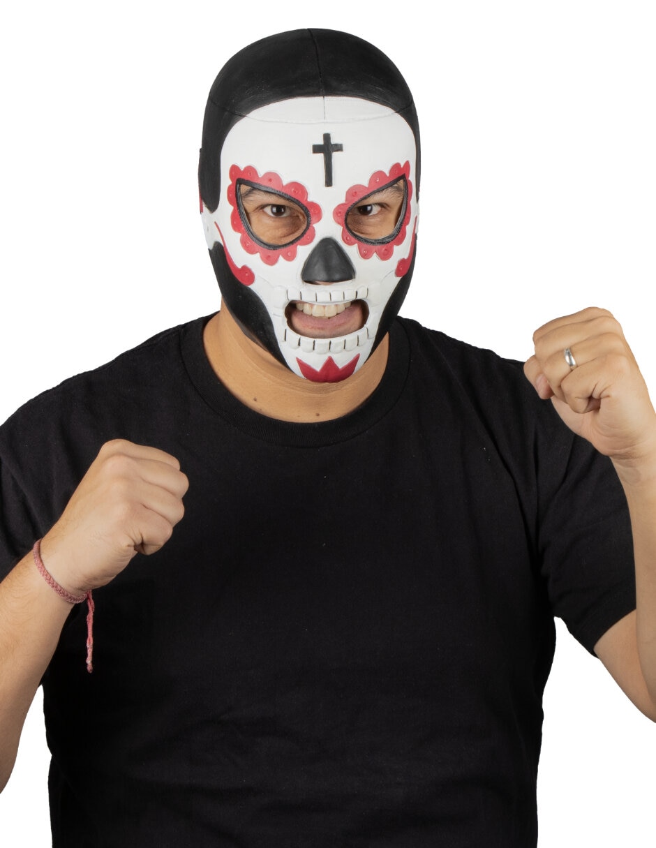 Máscara para disfraz de luchador penitente lucha libre Máscara para disfraz de luchador penitente lucha libre