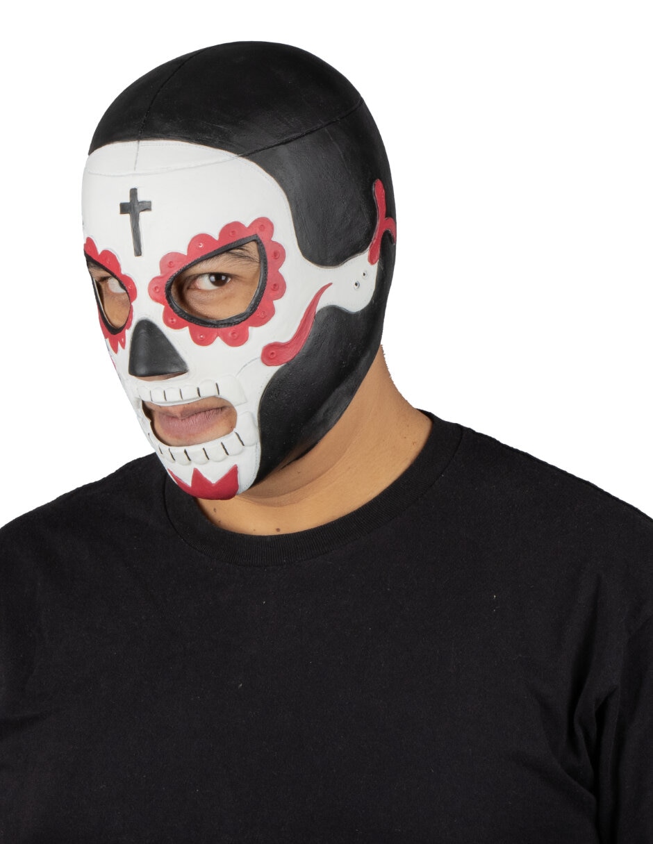 Máscara para disfraz de luchador penitente lucha libre 2