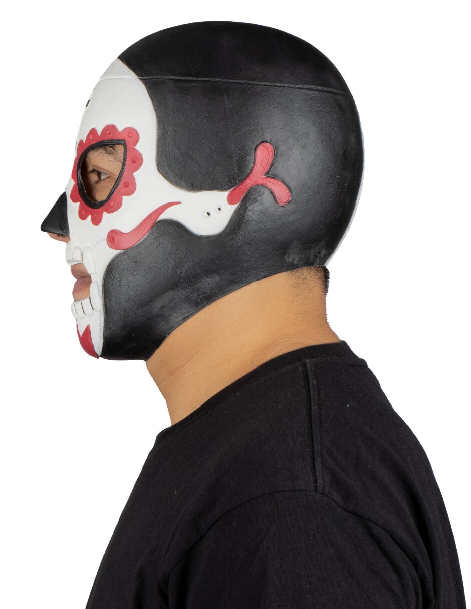 Máscara para disfraz de luchador penitente lucha libre 5