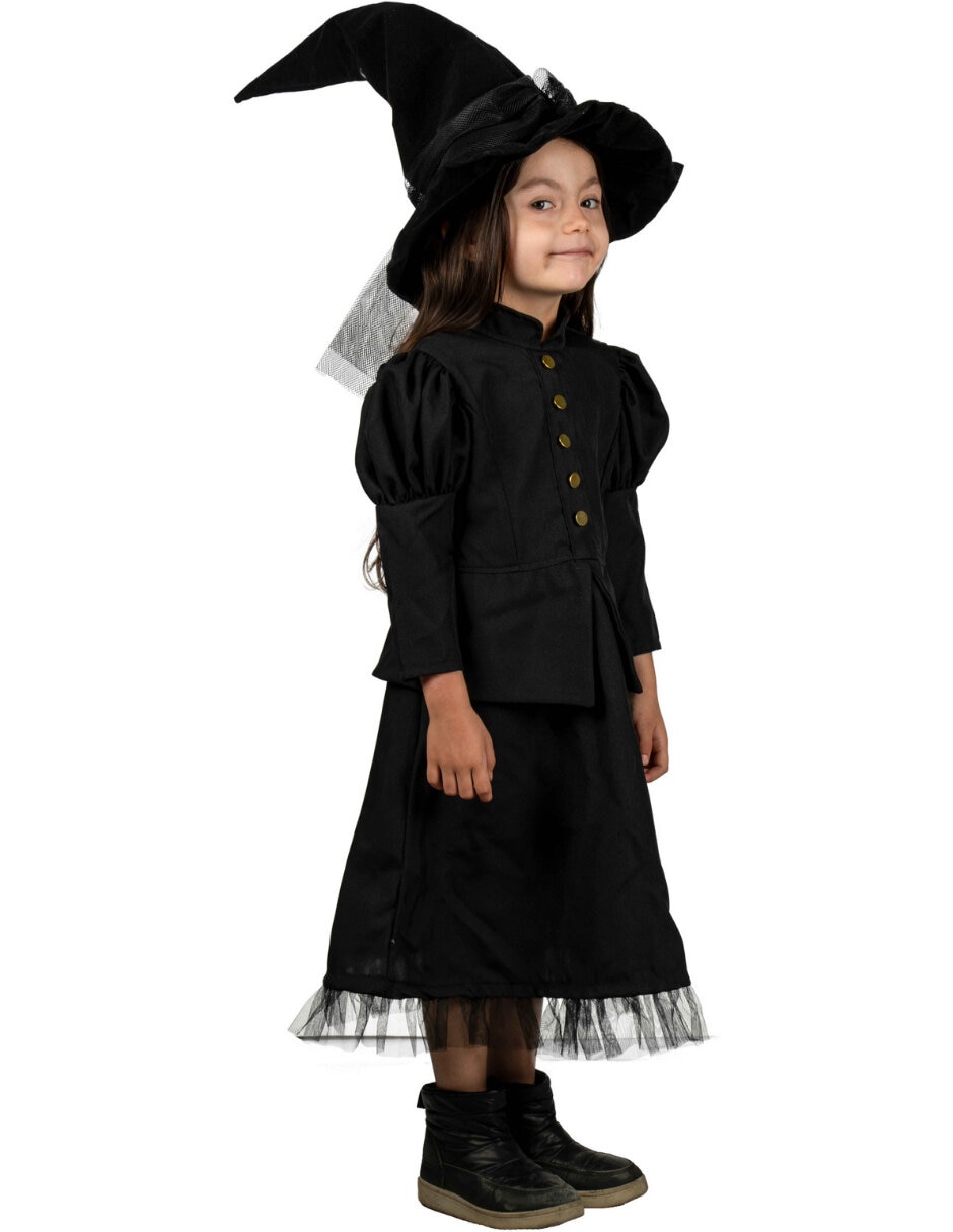 Disfraz de Bruja Halloween para niña 6