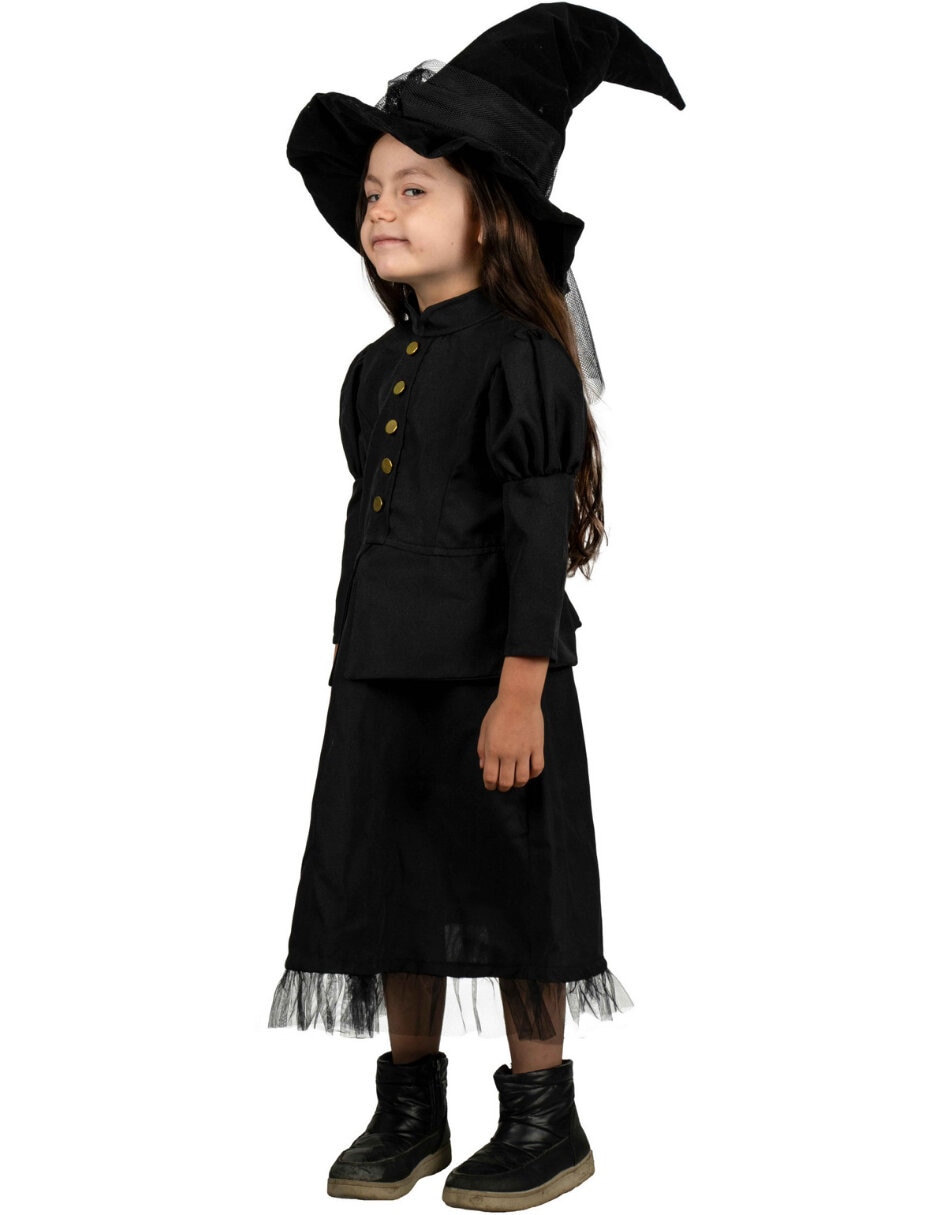 Disfraz de Bruja Halloween para niña 5