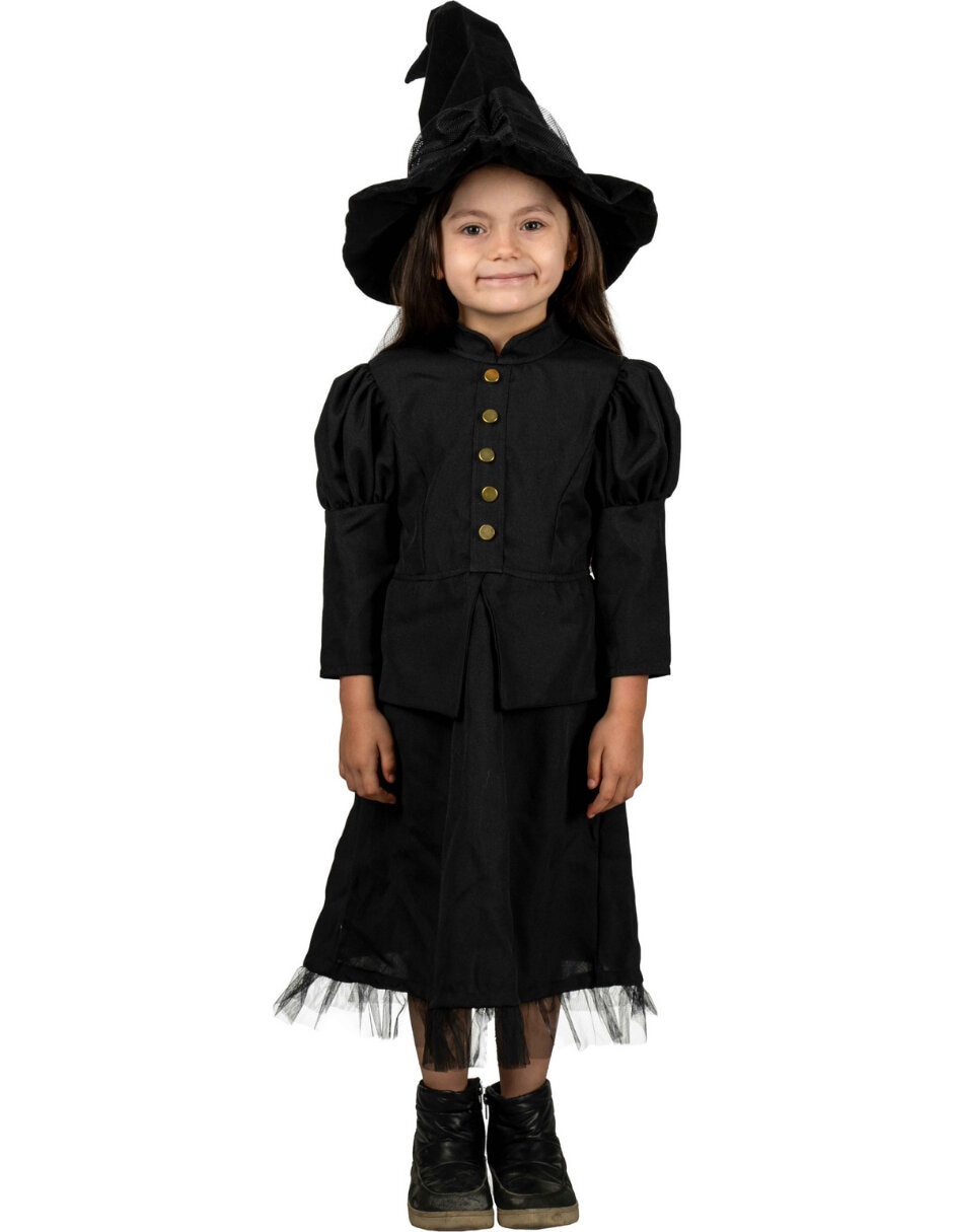 Disfraz de Bruja Halloween para niña 7