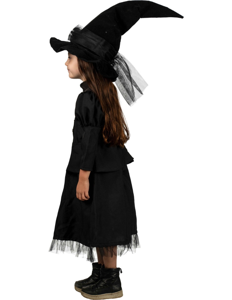 Disfraz de Bruja Halloween para niña 3