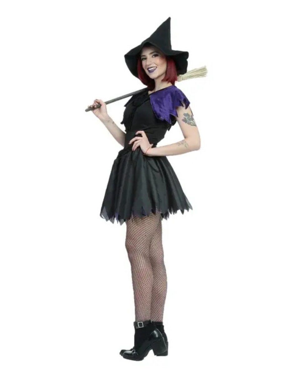 Disfraz brujas de bruja halloween para mujer 2