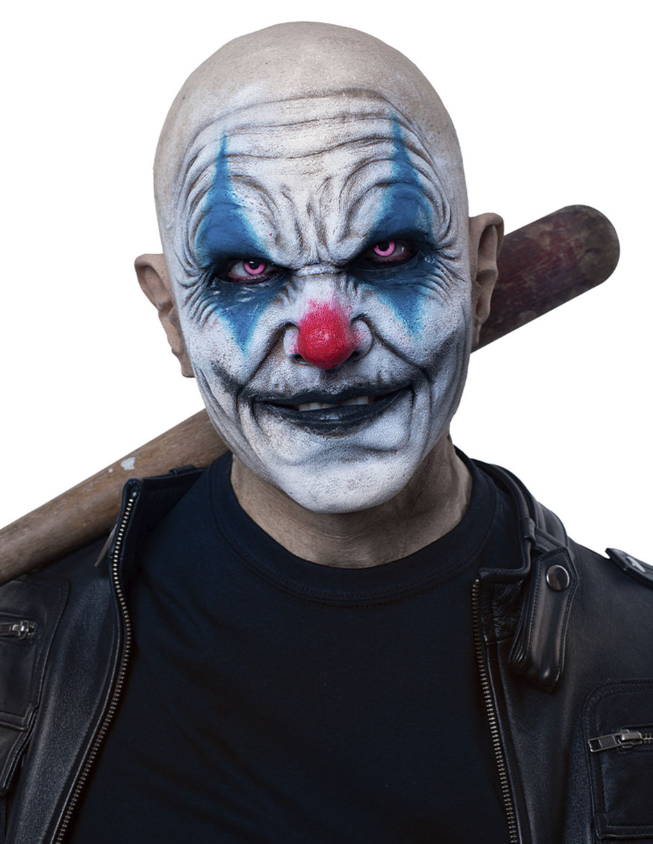 Máscara para disfraz de psycho clown