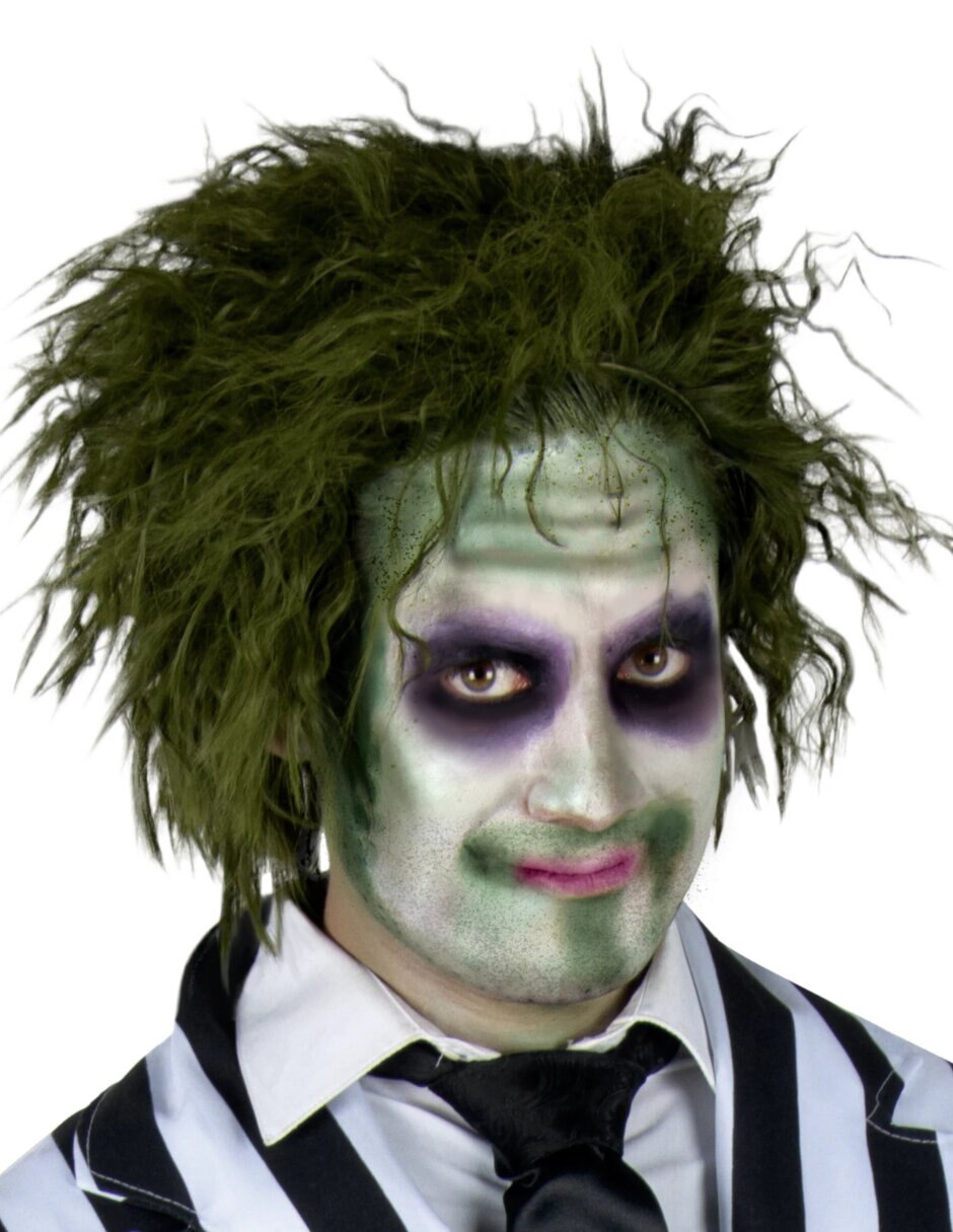 Peluca para disfraz de beetlejuice