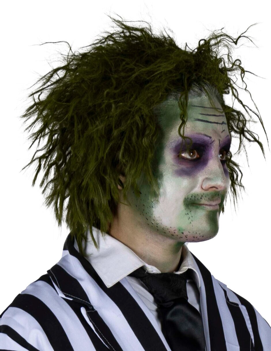 Peluca para disfraz de beetlejuice 3