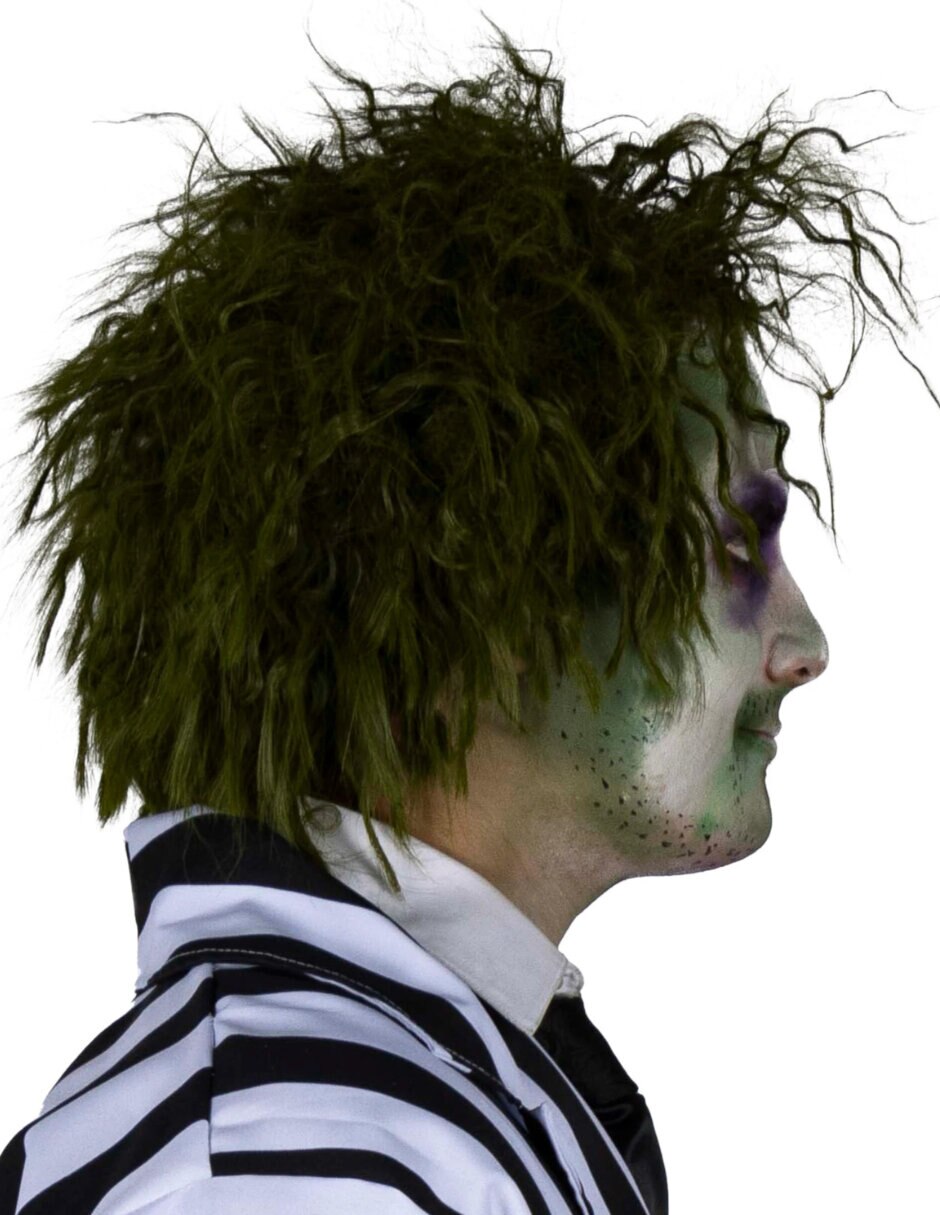 Peluca para disfraz de beetlejuice 4