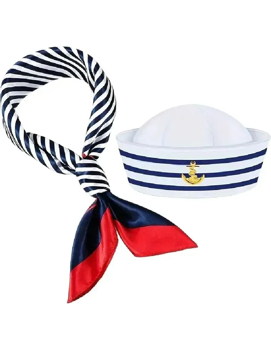Set de accesorios para disfraz de marinero Set de accesorios para disfraz de marinero