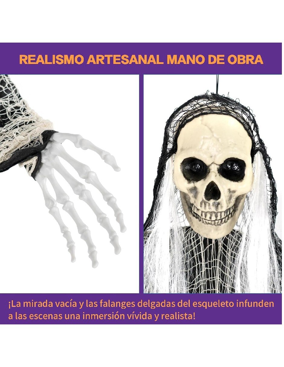 Set decoración con forma de calavera 3