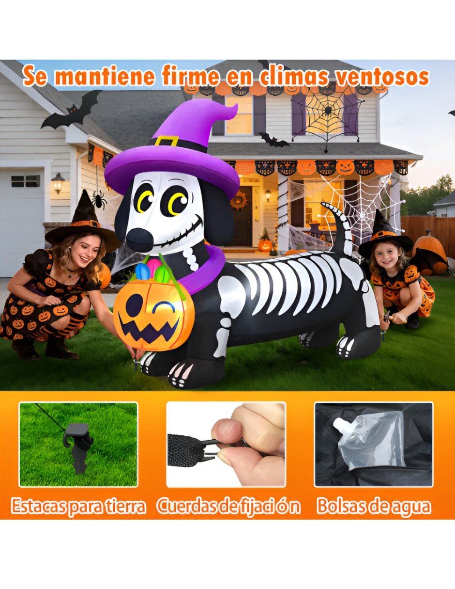 Inflable decorativo forma de perro 2