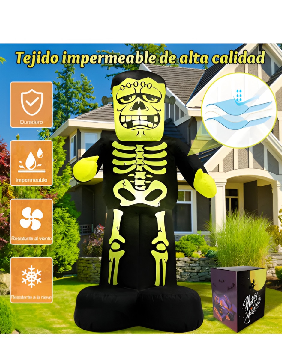 Inflable decorativo forma de monstruo 2