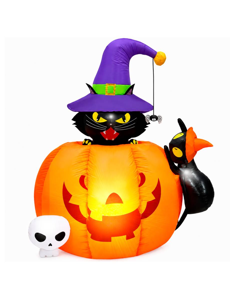 Figura decorativa con forma de calabaza