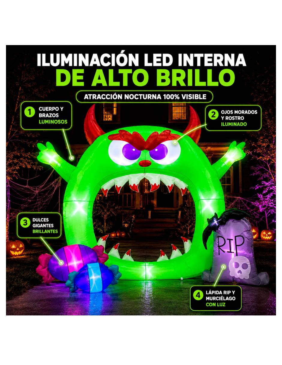 Figura decorativa con forma de monstruo 2